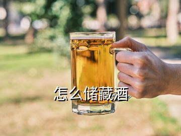 怎么儲(chǔ)藏酒