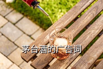 茅臺(tái)酒的廣告詞