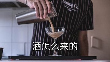 酒怎么來的