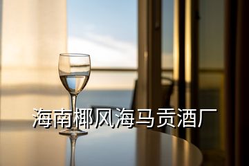 海南椰風(fēng)海馬貢酒廠