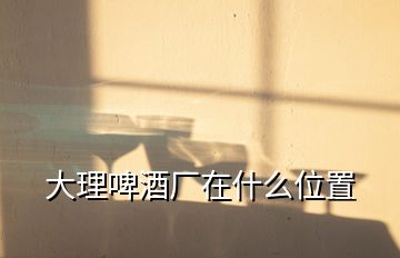 大理啤酒廠在什么位置