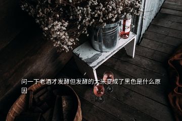 問(wèn)一下老酒才發(fā)酵但發(fā)酵的大米變成了黑色是什么原因