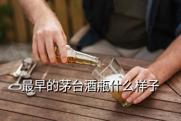 最早的茅臺(tái)酒瓶什么樣子