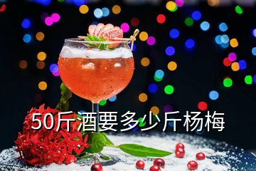 50斤酒要多少斤楊梅