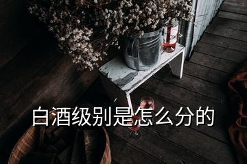 白酒級別是怎么分的