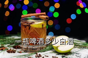 一瓶啤酒多少白酒