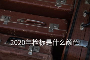 2020年檢標是什么顏色