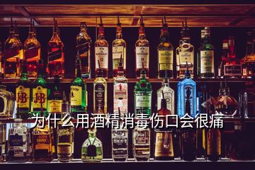 為什么用酒精消毒傷口會很痛