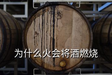 為什么火會將酒燃燒