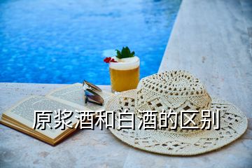 原漿酒和白酒的區(qū)別