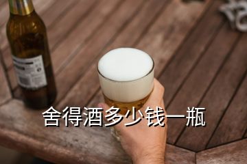 舍得酒多少錢一瓶