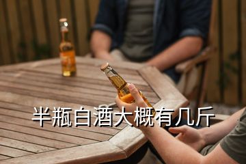 半瓶白酒大概有幾斤