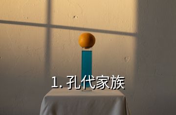 1. 孔代家族