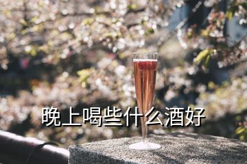 晚上喝些什么酒好