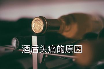 酒后頭痛的原因