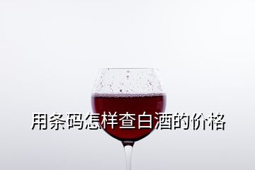 用條碼怎樣查白酒的價格