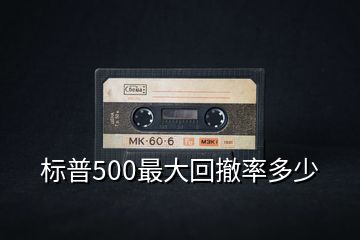 標(biāo)普500最大回撤率多少