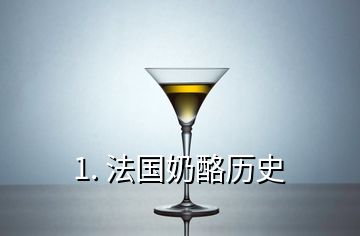 1. 法國奶酪歷史