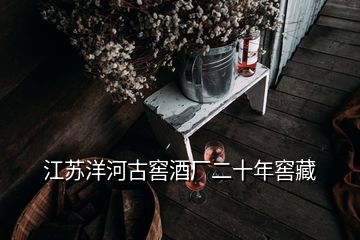 江蘇洋河古窖酒廠二十年窖藏