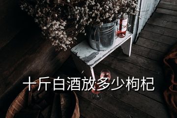 十斤白酒放多少枸杞