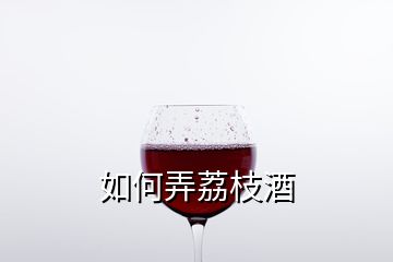 如何弄荔枝酒