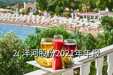 2. 洋河股份2021年年報