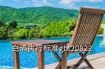 白酒執(zhí)行標(biāo)準(zhǔn)gbt20822