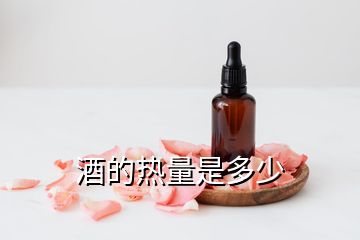 酒的熱量是多少