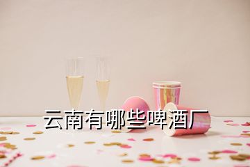 云南有哪些啤酒廠