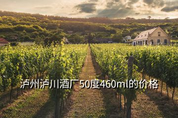 瀘州瀘川酒廠50度460ml的價格