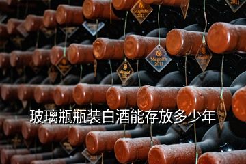 玻璃瓶瓶裝白酒能存放多少年