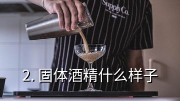 2. 固體酒精什么樣子