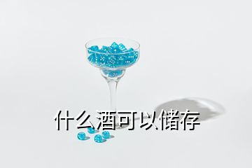 什么酒可以儲存