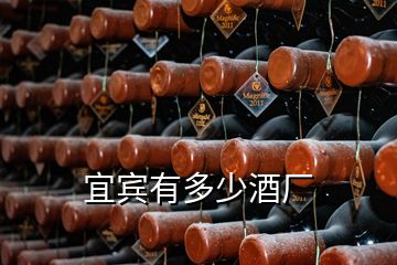 宜賓有多少酒廠