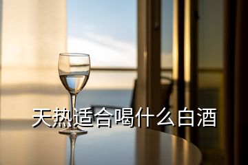 天熱適合喝什么白酒