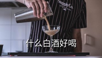 什么白酒好喝