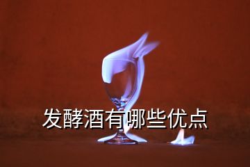 發(fā)酵酒有哪些優(yōu)點(diǎn)