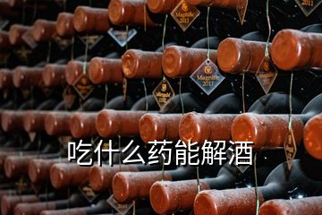 吃什么藥能解酒