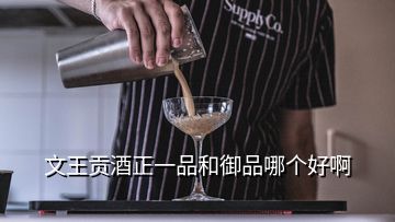 文王貢酒正一品和御品哪個好啊