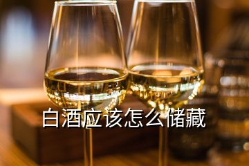 白酒應(yīng)該怎么儲(chǔ)藏