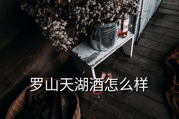 羅山天湖酒怎么樣