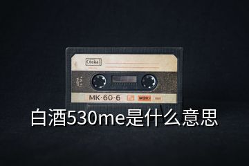 白酒530me是什么意思