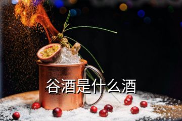 谷酒是什么酒