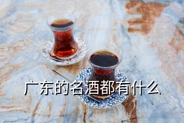 廣東的名酒都有什么