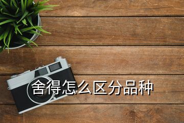 舍得怎么區(qū)分品種