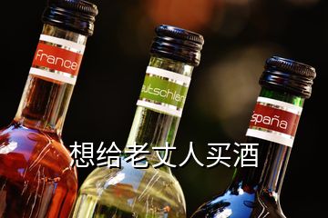 想給老丈人買酒