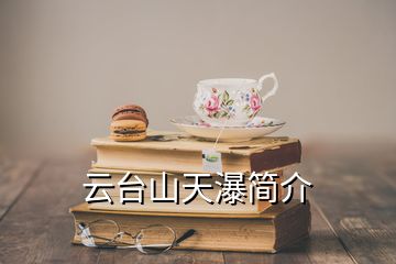 云臺(tái)山天瀑簡(jiǎn)介