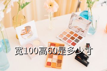 寬100高60是多少寸