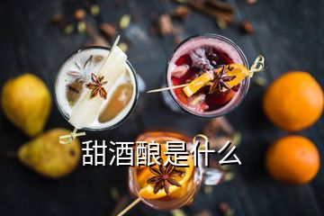 甜酒釀是什么