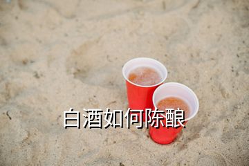 白酒如何陳釀